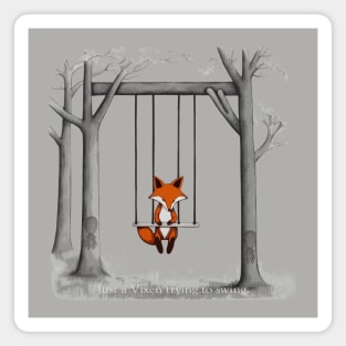 Just a vixen trying to swing Magnet